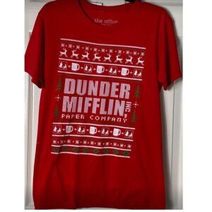 THE OFFICE  MEN’S Small Dundee Mifflin TShirt